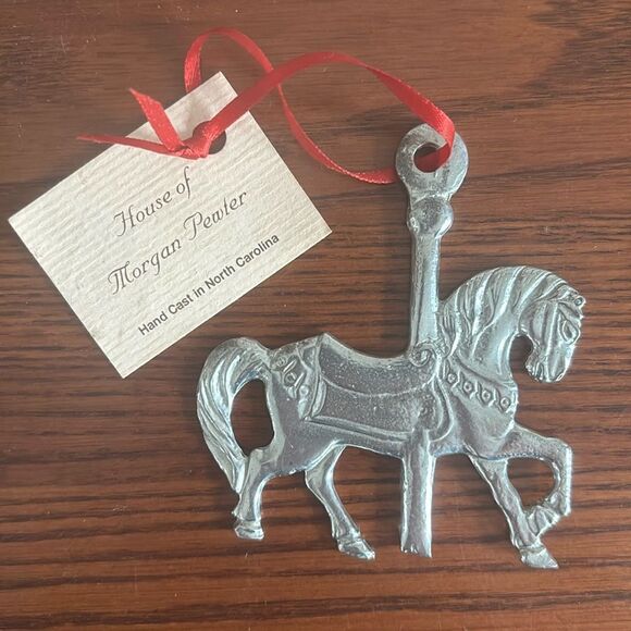 House of Morgan Pewter Ornament - Picture 1 of 6